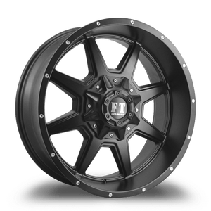 FULL THROTTLE FT2 6x139.7 20x14-76 SATIN BLACK