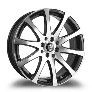 G - LINE ALLOYS G0001 5x100/5x114.3 17x7.5+35 BLACK / MACHINED