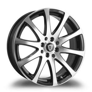 G - LINE ALLOYS G0001 5x110/5x114.3 17x7.5+35 BLACK / MACHINED