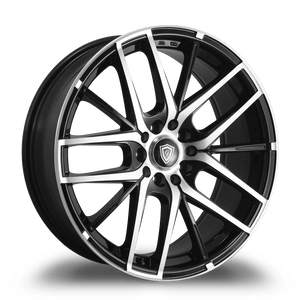 G - LINE ALLOYS G0029 5x112/5x114.3 18x8+35 BLACK / MACHINED