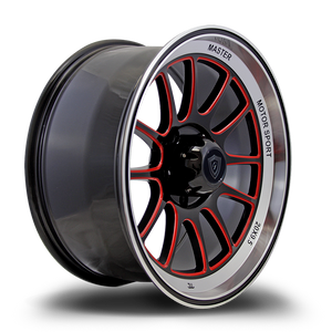 G - LINE ALLOYS G0089 5x139.7 20x9.5+15 RED / BLACK