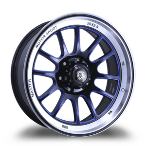 G - LINE ALLOYS G0089 6x139.7 20x9.5+15 BLUE/ BLACK