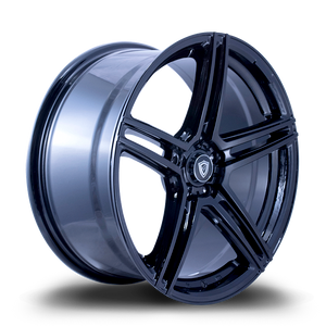 G - LINE ALLOYS G5086 5x114.3 20x9+20 BLACK - GLOSSY BLACK