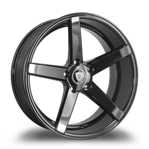 G - LINE ALLOYS G5109 5x114.3 18x9.5+38 BLACK - GLOSSY BLACK