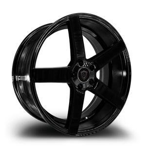 G - LINE ALLOYS G5178 5x112 20x10+38 BLACK - GLOSSY BLACK