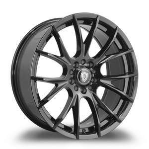 G - LINE ALLOYS G7016 5x100/5x114.3 18x8.5+35 BLACK - SATIN BLACK