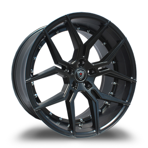 MARQUEE WHEELS M1000 5x115 22x10.5+20 SATIN BLACK