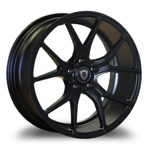 MARQUEE WHEELS M1003 5x120 18x8+35 BLACK - SATIN BLACK