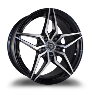 MARQUEE WHEELS M3259 5x115 18x9+20 BLACK / MACHINED