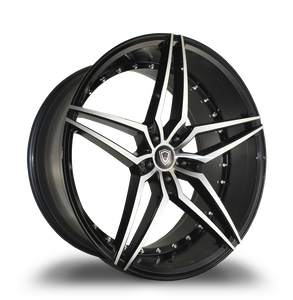 MARQUEE WHEELS M3259 5x115 20x10.5+20 BLACK / MACHINED