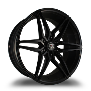 MARQUEE WHEELS M3259A 6x127 22x9.5+30 BLACK - SATIN BLACK