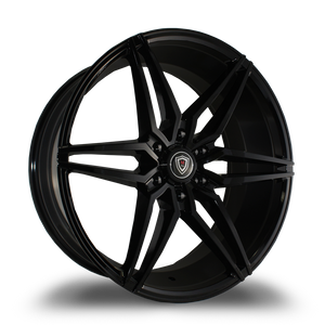 MARQUEE WHEELS M3259A 6x132 22x9.5+30 BLACK - SATIN BLACK