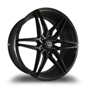 MARQUEE WHEELS M3259A 6x135 22x9.5+30 BLACK - GLOSSY BLACK