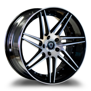 MARQUEE WHEELS M3266 5x120 20x9+35 BLACK / MACHINED