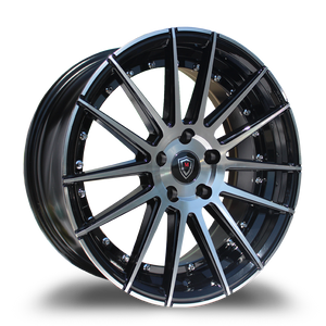 MARQUEE WHEELS M8150 5x114.3 18x9+35 BLACK / MACHINED