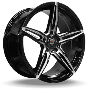 MARQUEE WHEELS M8888 5x114.3 18x9+38 BLACK / MILLED