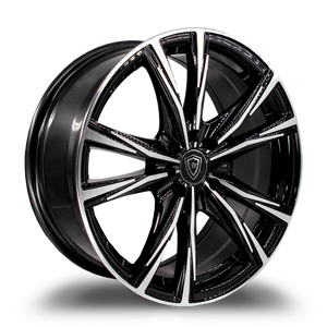 WHITE DIAMOND W2750 5x108/5x114.3 18x8+35 BLACK / MACHINED