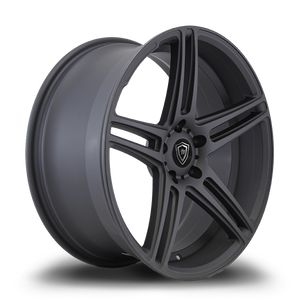 WHITE DIAMOND W3184 5x115 20x9+20 BLACK  - MATTE BLACK