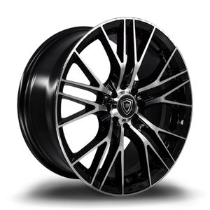 WHITE DIAMOND W3267 5x110/5x114.3 17x7.5+35 BLACK / MACHINED