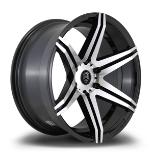 WHITE DIAMOND W8154 6x139.7 22x10+10 BLACK / MACHINED