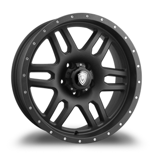 WHITE DIAMOND W3244 6x139.7 15x8-10 BLACK  - MATTE BLACK