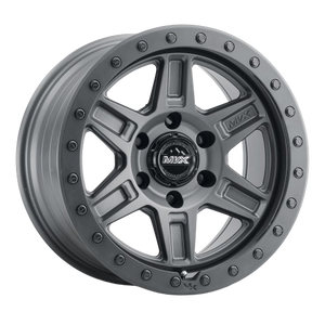 MVX OFFROAD VX61 6x139.7 16x8 +0 Matte Graphite