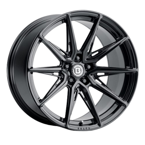 Brada Wheels CX2 5x120 19x9 +25 Gloss Black
