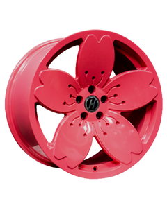 sakura EOS Heritage Wheel Sakura MonoC 5x114.3 18x8.5 +35 Black