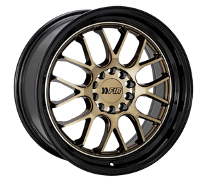 F1R F21 5x100/5x114.3 18x10.5 +20 Bronze/Black Lip v2