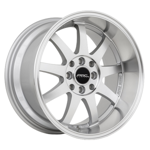 ARC AR4 4x100/4x114.3 16x7  +35 Silver Machine Face Lip