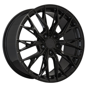 MRR GF5 5x120 20x11  +48 Gloss Black fit Corvette C8 ( front: GF05198552038BK )