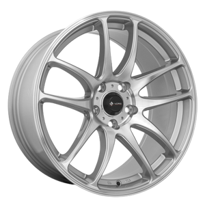 Vors TR4 5x100 17x9  +30 Silver Machine Face