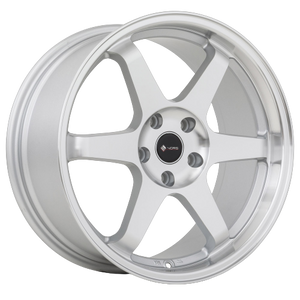 Vors TR37 5x120 19x8.5  +35 Silver Machine Face Lip