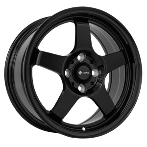 Vors LT05 4x100 15x7  +40 Gloss Black — product photo