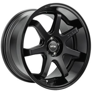 F1R FC7 5x114 18x8.5 +38 Matte Black/Gloss Black Lip