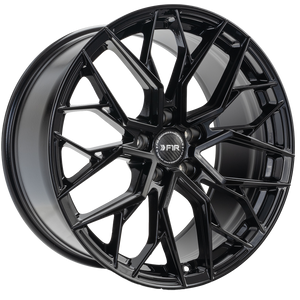F1R FS3 5x114 18x9.5 +38 Gloss Black — product photo