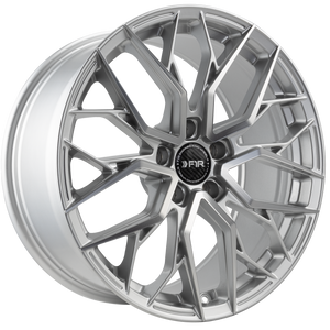 F1R FS3 5x114 19x9.5 +38 Machine Silver