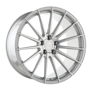 Avant Garde Wheels M615 5X112 22x9 +30 Silver Machine