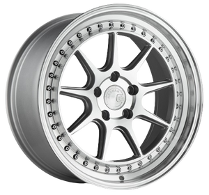 Aodhan DS-X 5x114.3 19x11 +15 Silver w/Machined Face