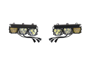 Morimoto Morimoto 4Banger Triple Fog Kit: 2021+ Bronco (brackets only) BAF069