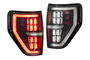Morimoto XB LED Tail Lights: Ford F150 (09-14) (Pair / Smoked) LF721