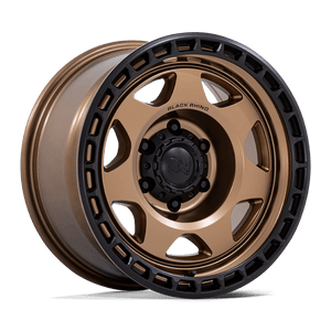 Black Rhino BR018 VOYAGER 6X114.3 17x8.5 -10 MATTE BRONZE W/ MATTE BLACK LIP