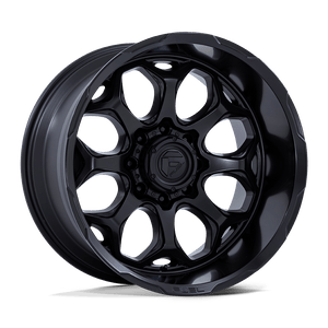 Fuel 1PC FC862 SCEPTER 5X127 22x10 -18 BLACKOUT