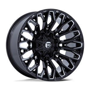 Fuel 1PC FC865 STRIKE 5X139.7/5X150 22x10 -18 GLOSS BLACK MILLED
