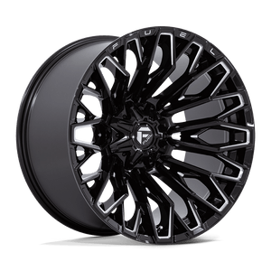 Fuel 1PC FC865 STRIKE 5X139.7/5X150 22x12 -44 GLOSS BLACK MILLED