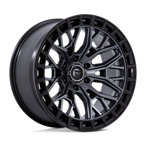 Fuel 1PC FC869 SIGMA 6X139.7 20x10 -18 MATTE GUNMETAL W/ MATTE BLACK LIP