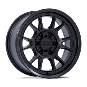 KMC KM729 RANGE 6X120 17x8.5 +0 MATTE BLACK