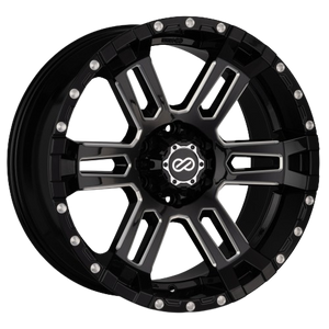 Enkei Commander 6x135 18x8.5+25 Black Machined