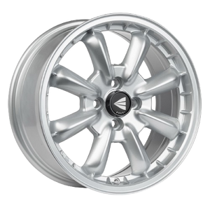 Enkei Compe 4x130 15x5.5+17 Silver