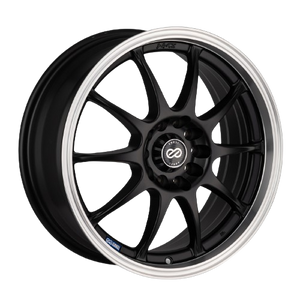 Enkei J10 5x112/120 17x7+38 Matte Black W/ Machined Lip